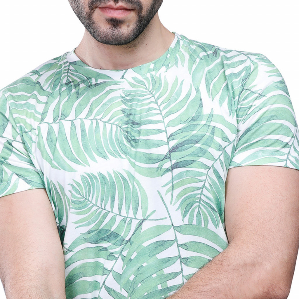 Coup - Flowral T-shirt GREEN