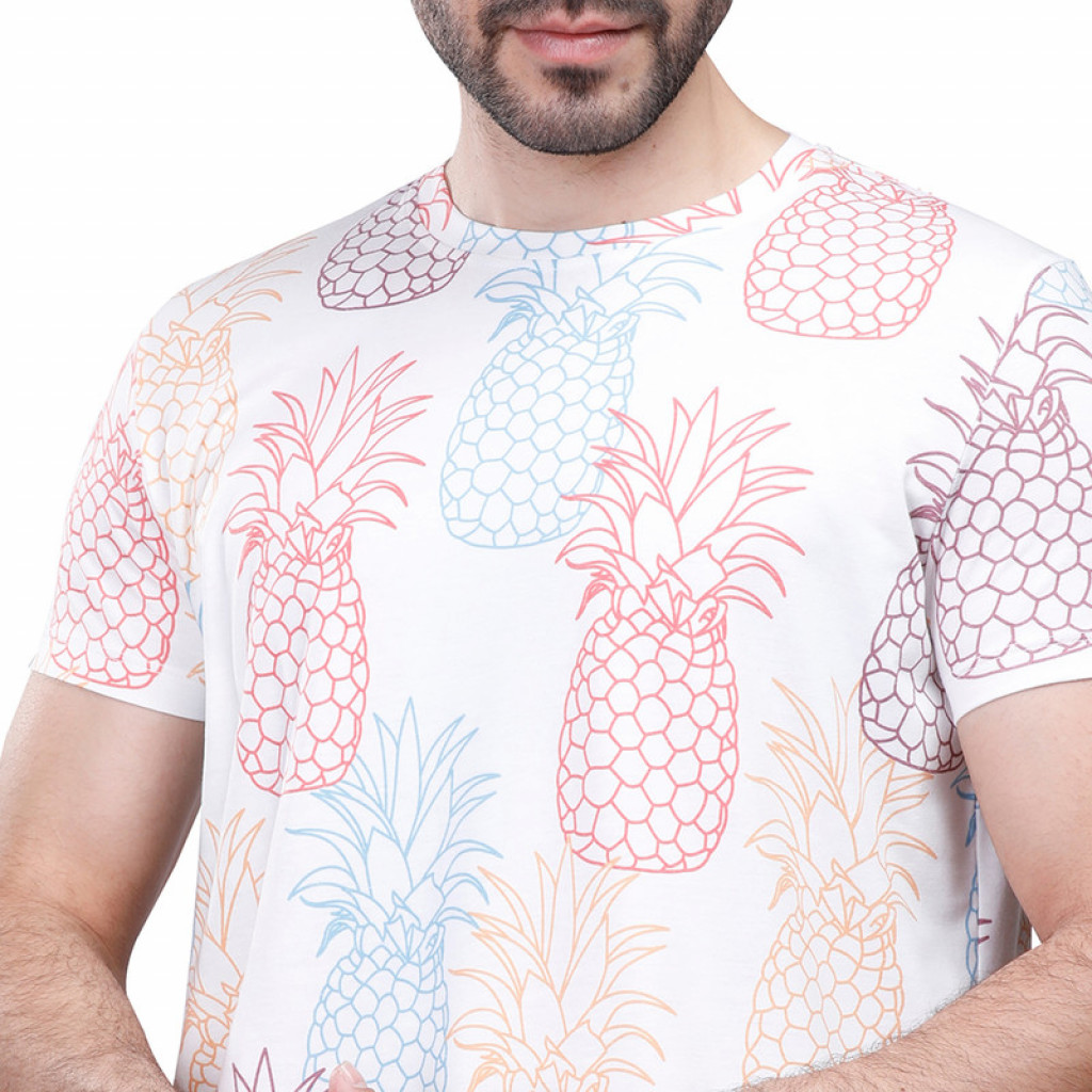 Coup - Pineapple T-shirt WHITE